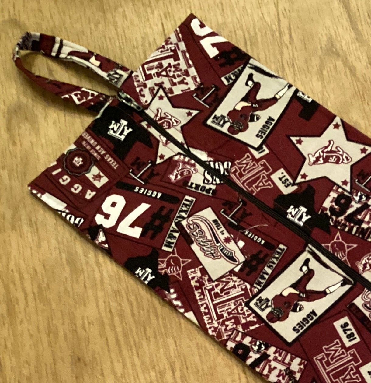 Aggie Shoe Bag-front