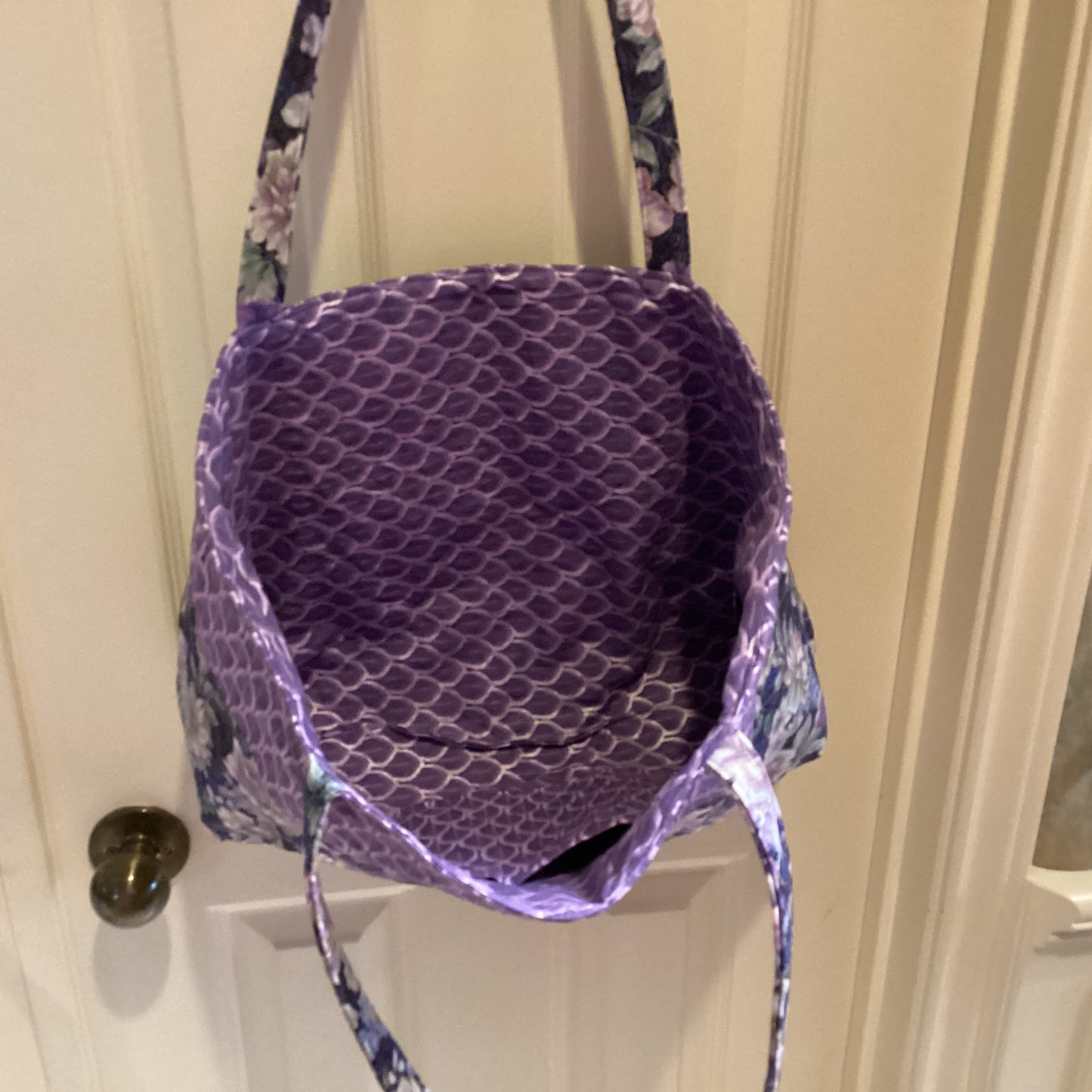 Large Lavender Tote Bag