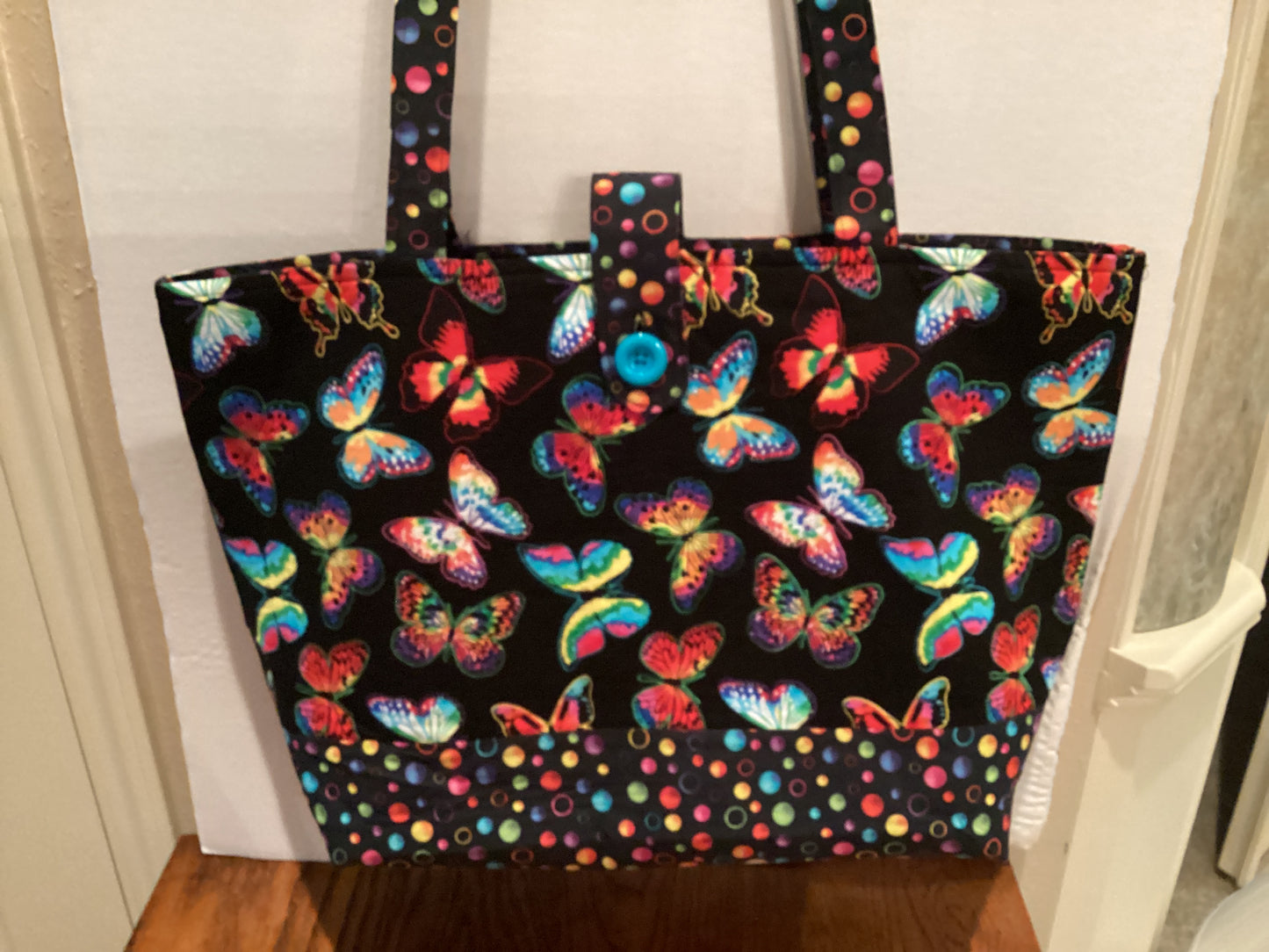 Large Butterfly Tote Bag