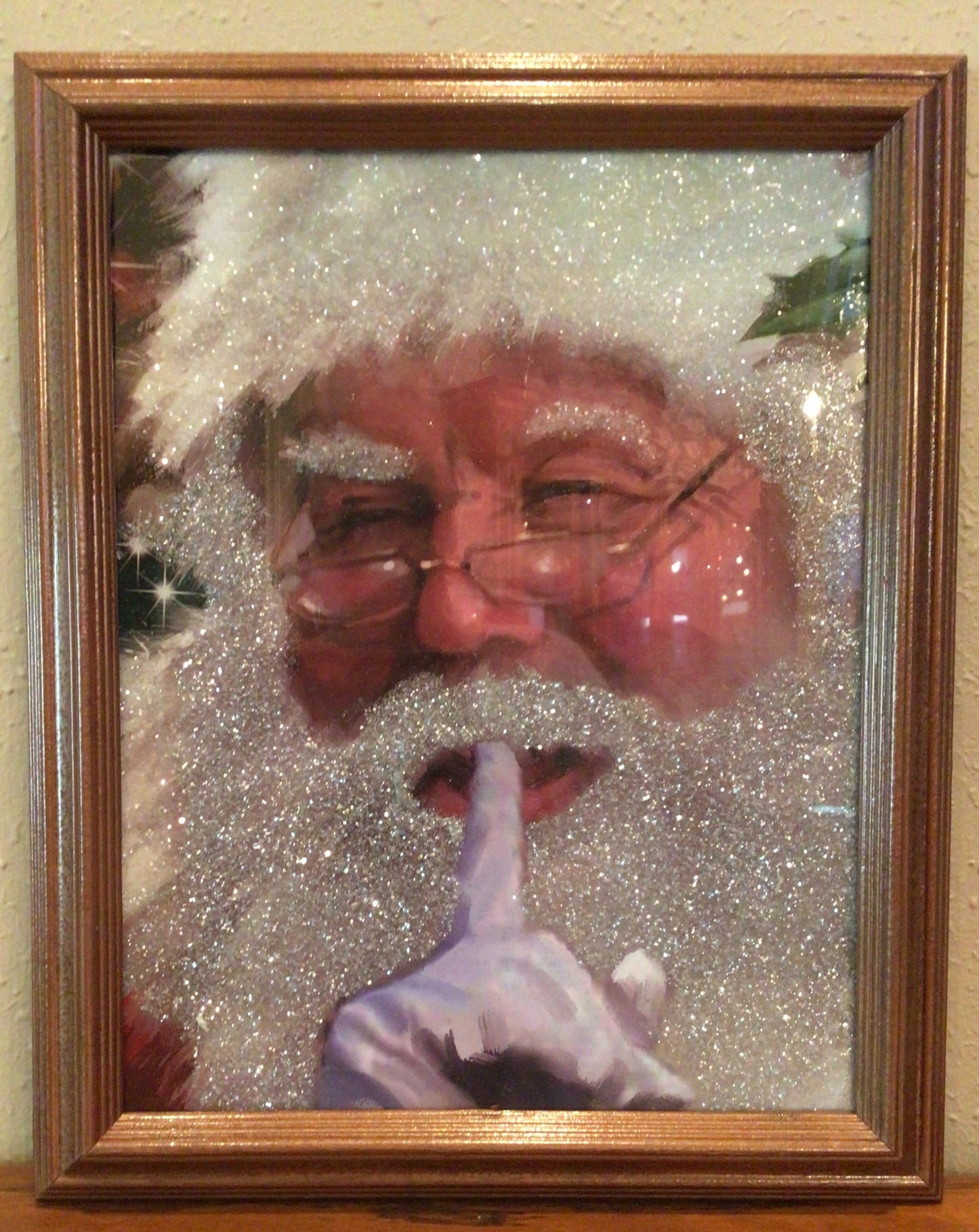 Santa Claus photo - enhanced